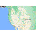 CMAP MNAY211MS US Lakes West REVEAL Inland Chart MNAY211MS